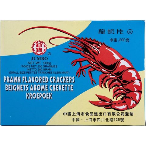 PRAWN gamba CRACKERS - 200.gr