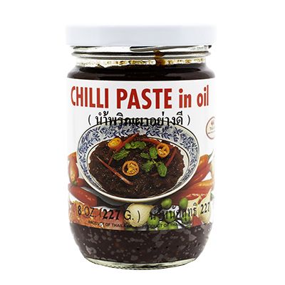 CHILI paste & SOYA oil - 227.gr