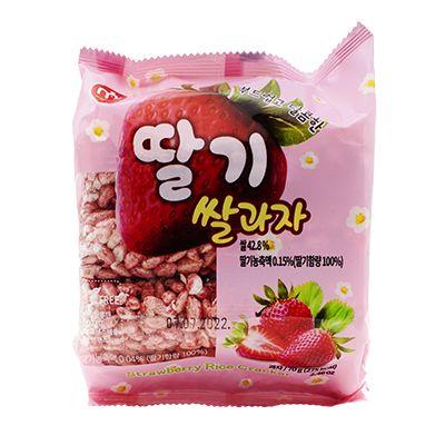 Cracker Arroz FRESA - 70.gr