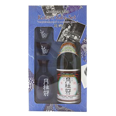 SAKE SET -gkk-AZUL- 750.ml