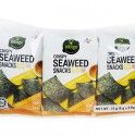 CRISPY seaweed snack - 3x6.gr