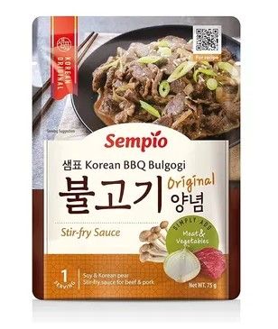 BULGOGI sauce BBQ - 75.gr