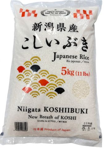 Arroz KOSHiiBUKI - Niigata - 5 Kg.