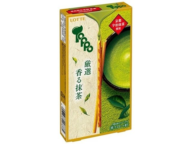 Palitos TOPPO matcha - 72.gr