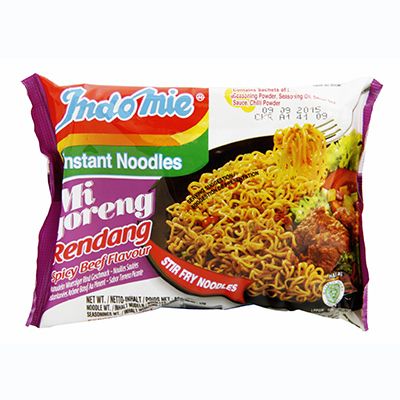 Fried noodle BEEF - 80.gr