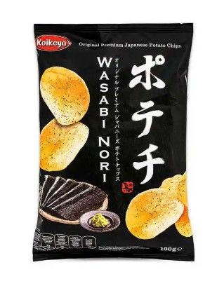 POTATO chips WASABI - 100.gr