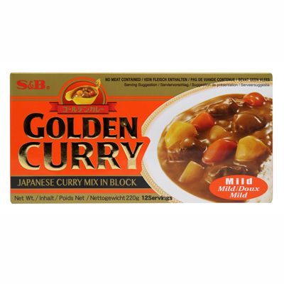 GOLDEN CURRY - mild- 220.gr